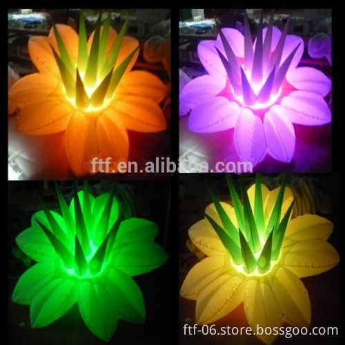Amazing inflatable flower for festival